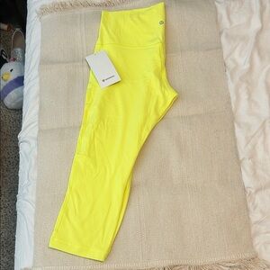 Lululemon Athletica Yellow Leggings
